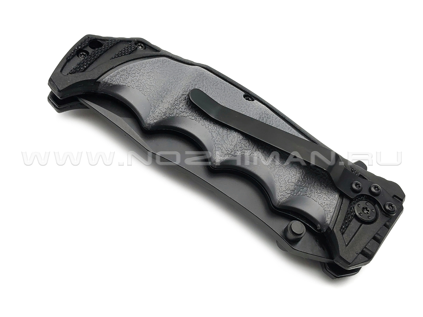 WithArmour складной нож Lion Claw Black & Grey WA-018BG сталь 440C, рукоять Rubber, Nylon Fiber