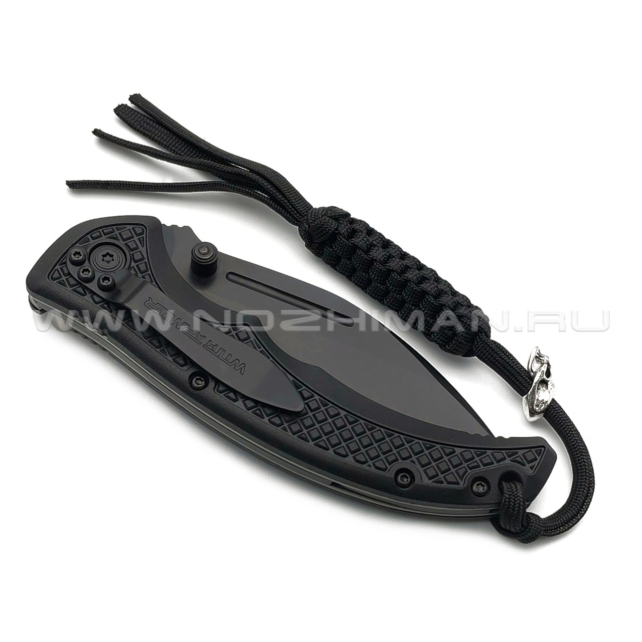 WithArmour складной нож Black Claw WA-075BK сталь 440C, рукоять Nylon fiber