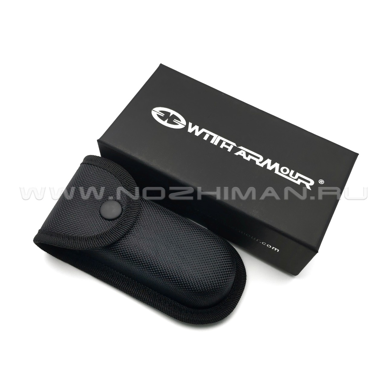 WithArmour складной нож Punisher Black & Green WA-020GN сталь 440C, рукоять PP, TPR