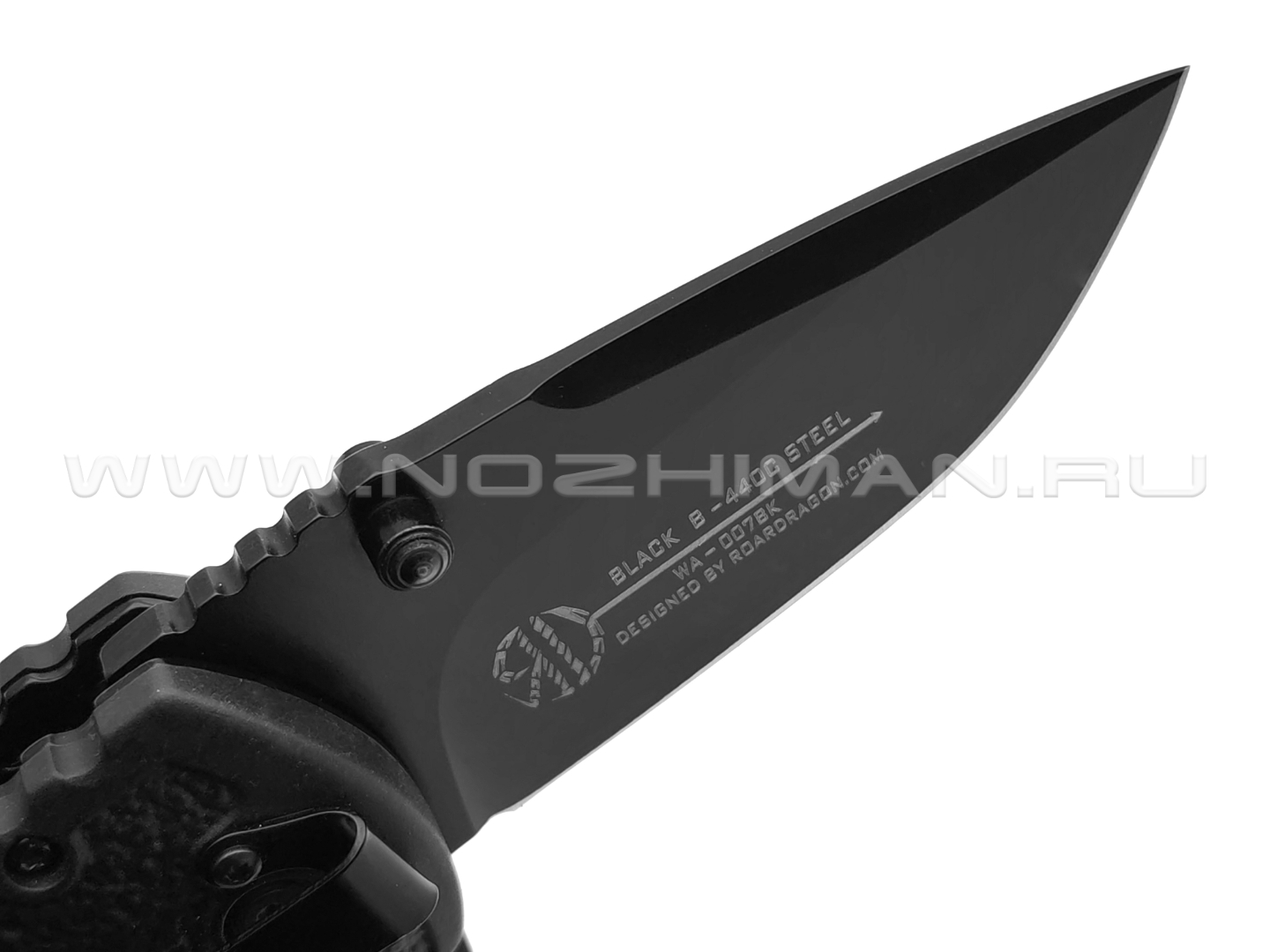 WithArmour складной нож Black B WA-007BK сталь 440C black, рукоять PP, TPR