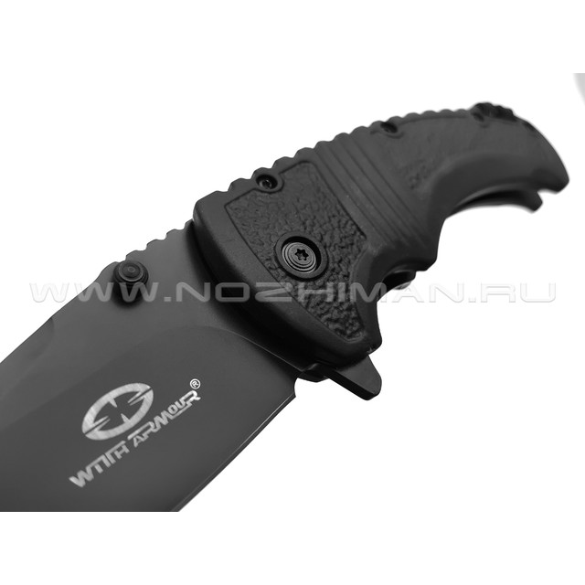 WithArmour складной нож Black B WA-007BK сталь 440C black, рукоять PP, TPR