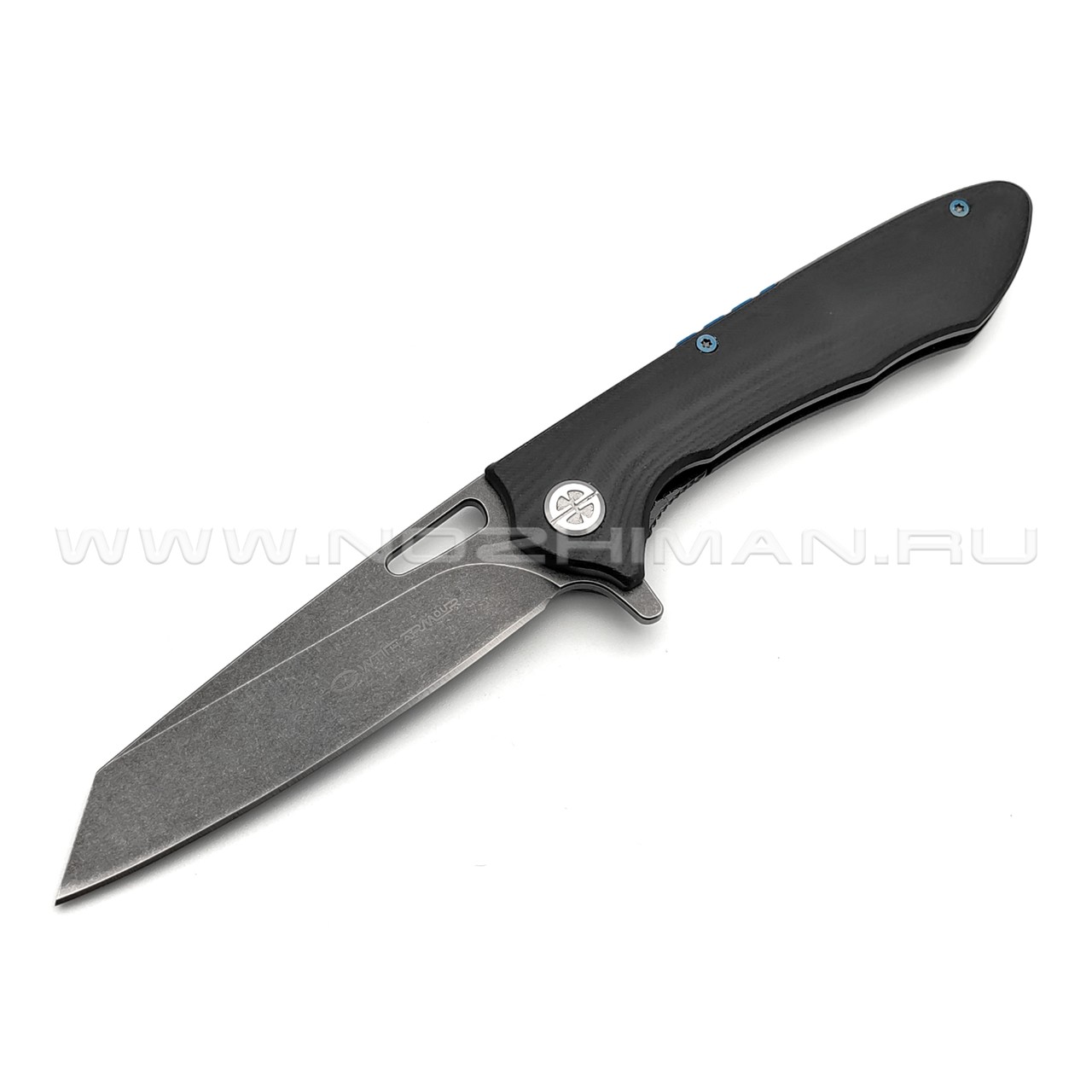 WithArmour складной нож Sheepfoot WA-077BK сталь D2, рукоять G10 black