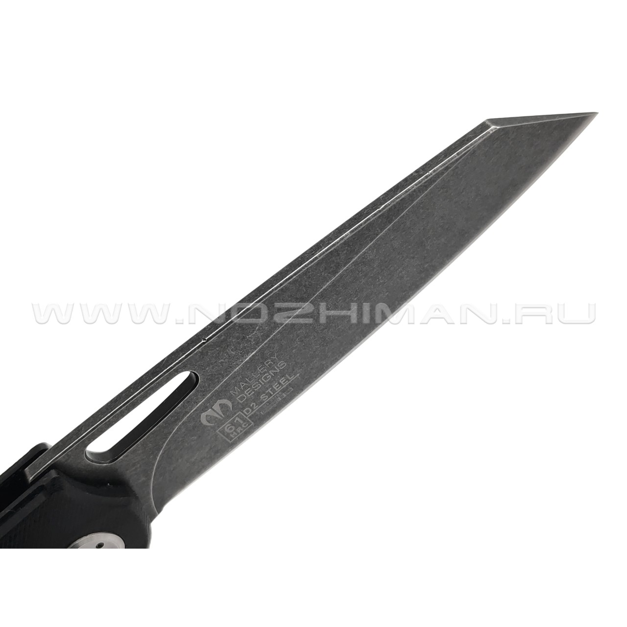 WithArmour складной нож Sheepfoot WA-077BK сталь D2, рукоять G10 black