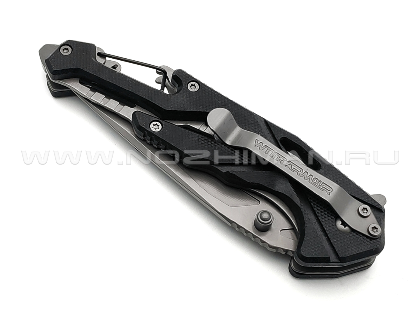 WithArmour складной нож Spider WA-043BK сталь 440C, рукоять G10 black