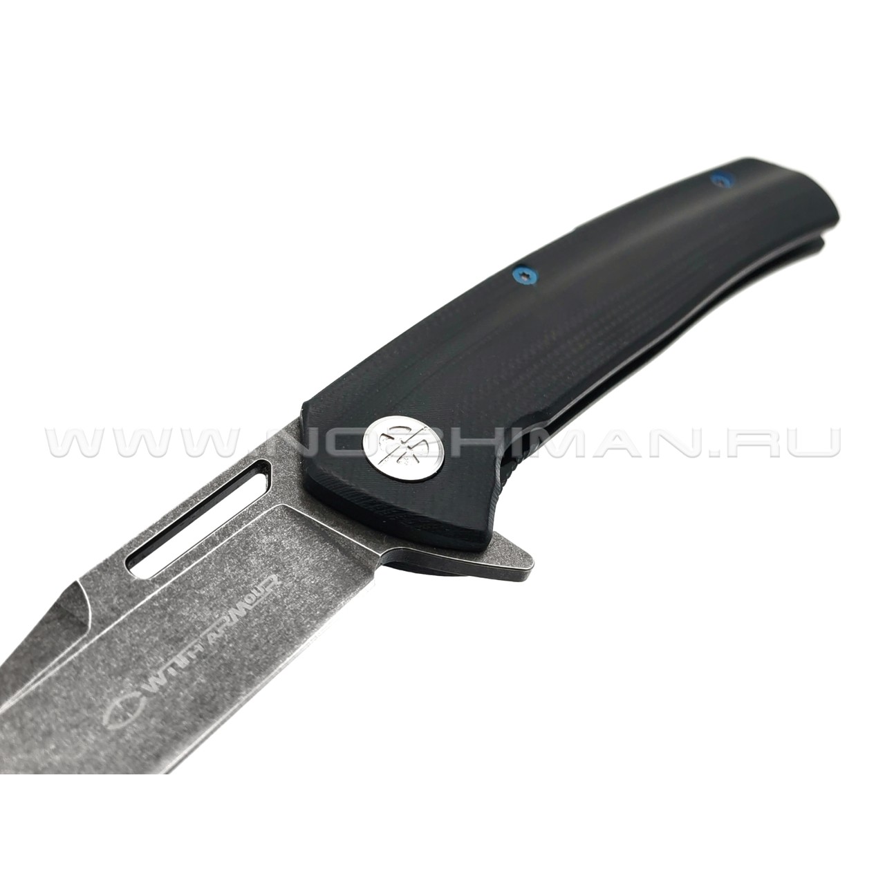WithArmour складной нож Dro WA-078BK сталь D2, рукоять G10 black