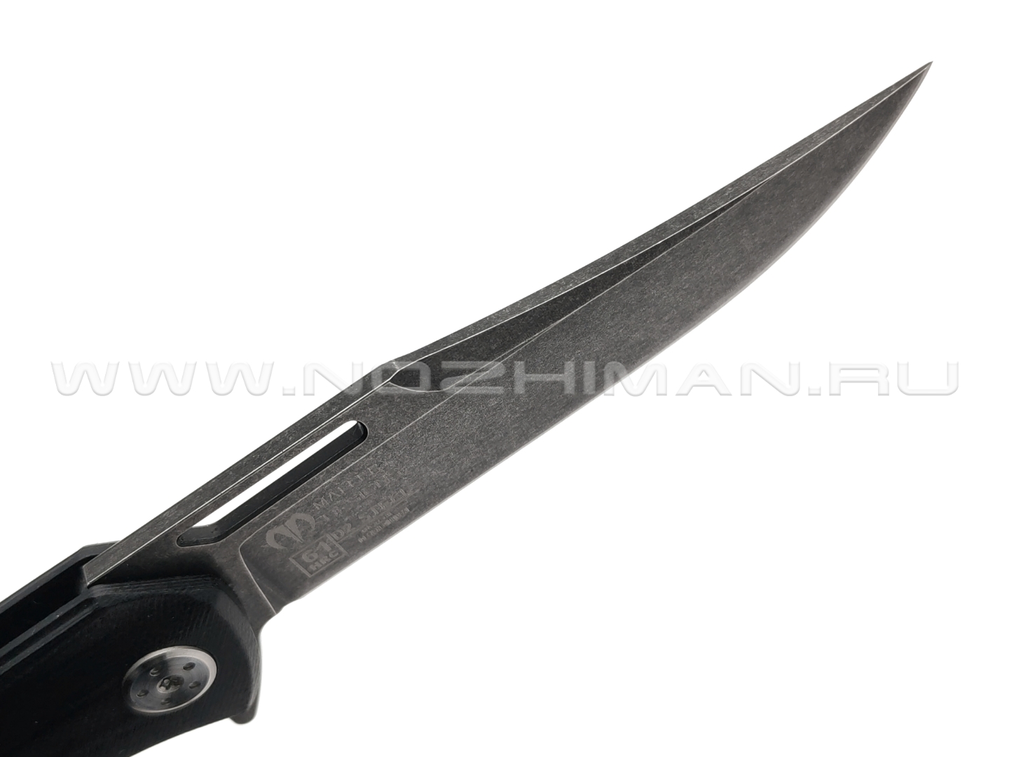 WithArmour складной нож Dro WA-078BK сталь D2, рукоять G10 black