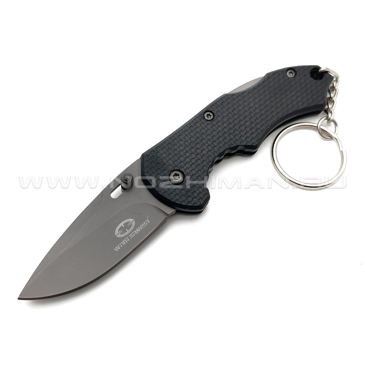 WithArmour складной нож DEM1 WA-051BK сталь 440, рукоять Nylon Fiber