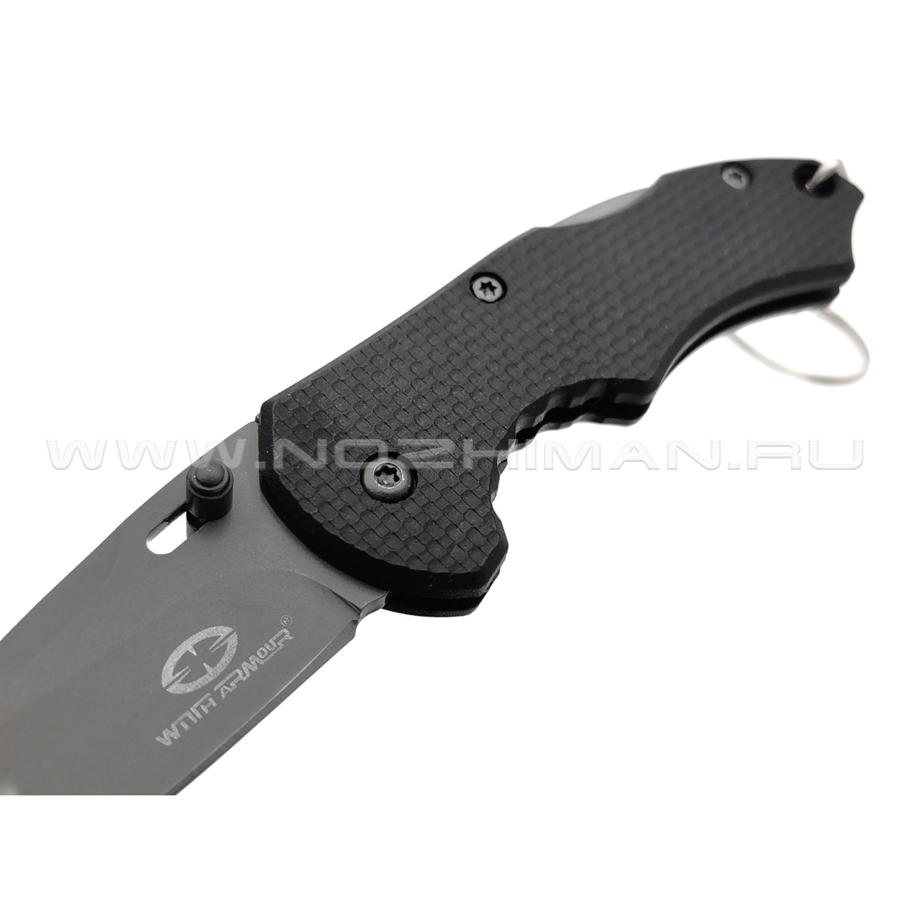 WithArmour складной нож DEM1 WA-051BK сталь 440, рукоять Nylon Fiber