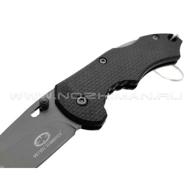 WithArmour складной нож DEM1 WA-051BK сталь 440, рукоять Nylon Fiber