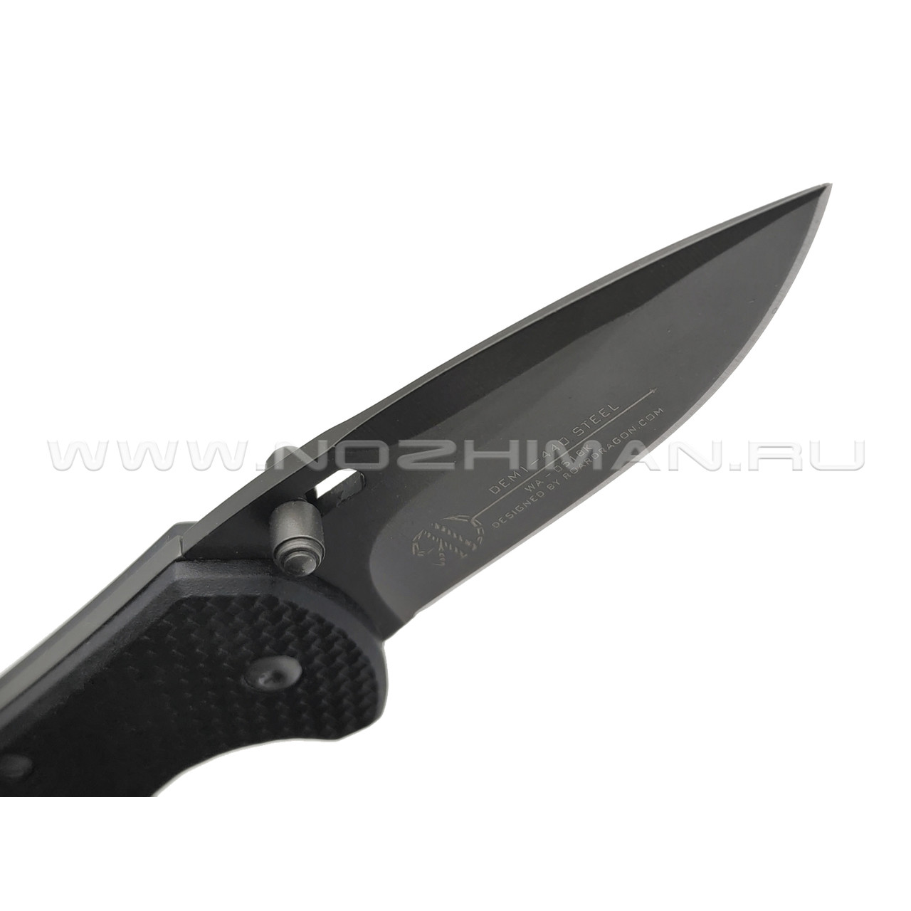 WithArmour складной нож DEM1 WA-051BK сталь 440, рукоять Nylon Fiber