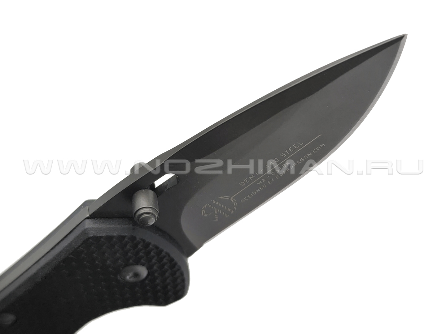 WithArmour складной нож DEM1 WA-051BK сталь 440, рукоять Nylon Fiber