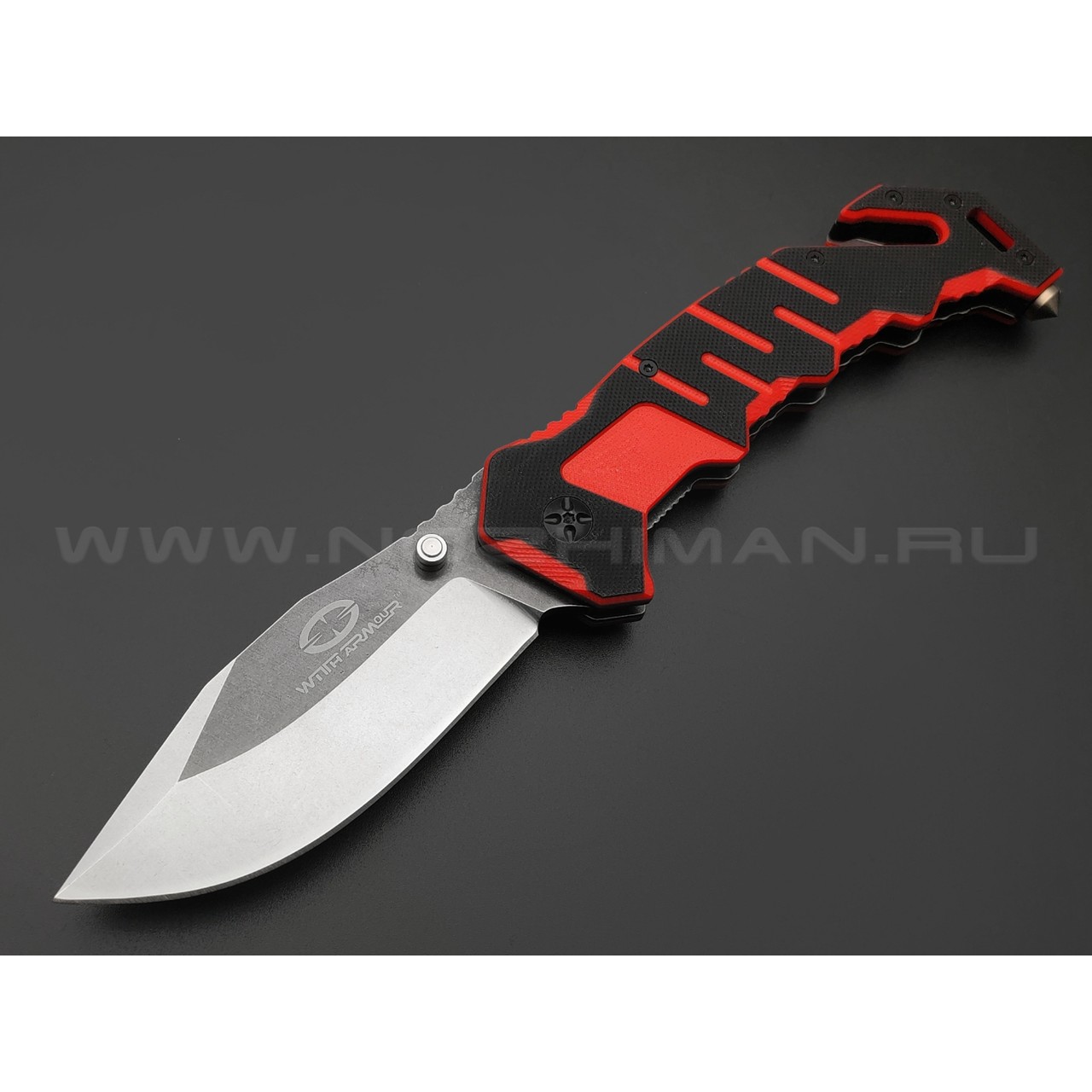 WithArmour складной нож Rescuer WA-045BR сталь 440C, рукоять G10