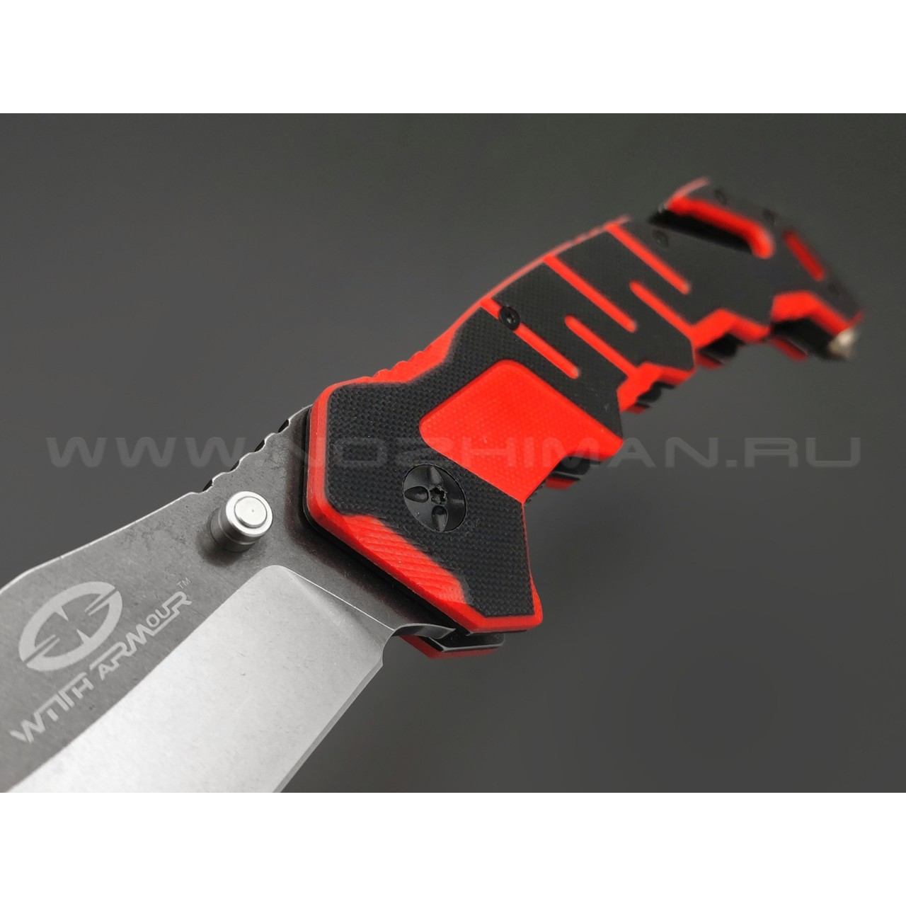 WithArmour складной нож Rescuer WA-045BR сталь 440C, рукоять G10