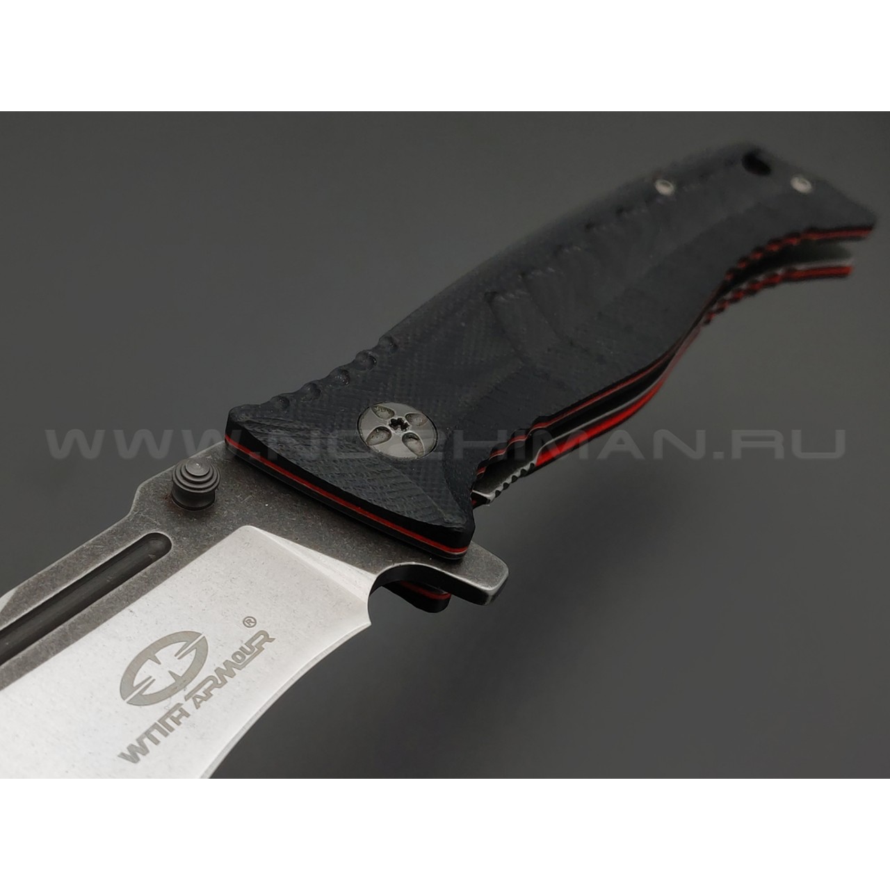 WithArmour складной нож Torpedo WA-039BK сталь 440C, рукоять G10 black