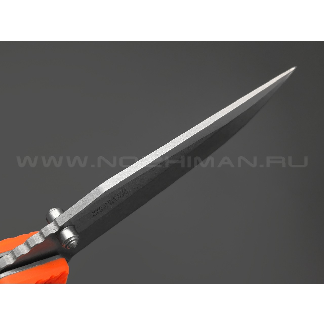 WithArmour складной нож Butterfly WA-008OR сталь 440C стоунвош, рукоять Nylon Fiber orange