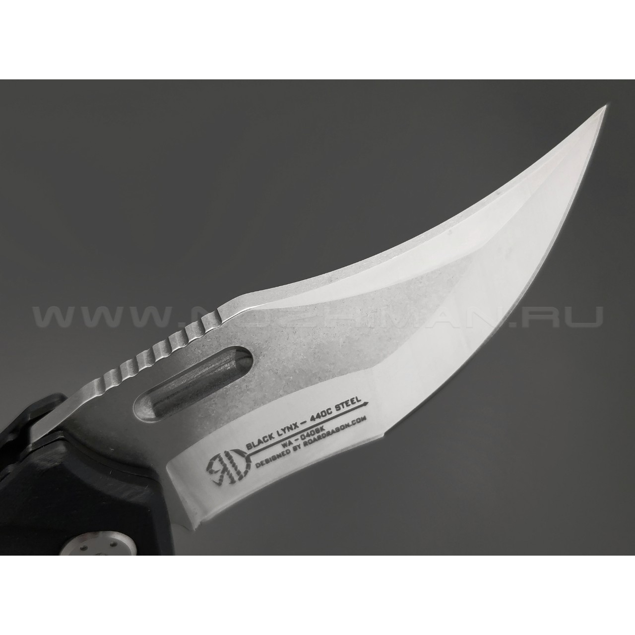 WithArmour складной нож Black Lynx WA-040BK сталь 440C, рукоять G10 black