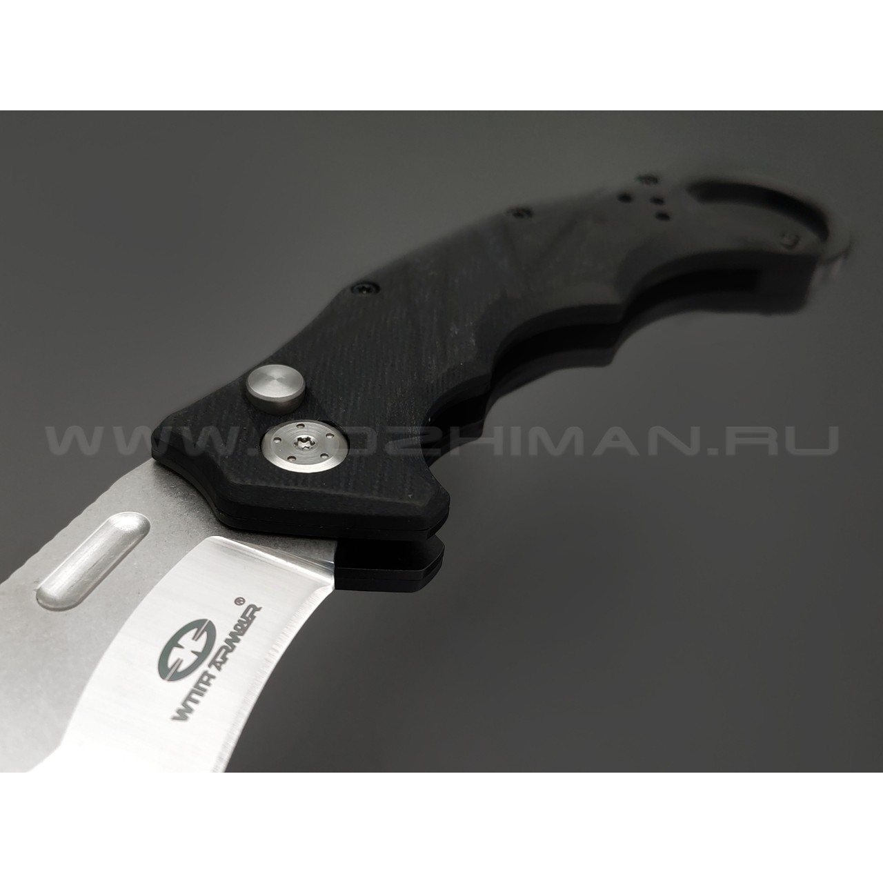WithArmour складной нож Black Lynx WA-040BK сталь 440C, рукоять G10 black