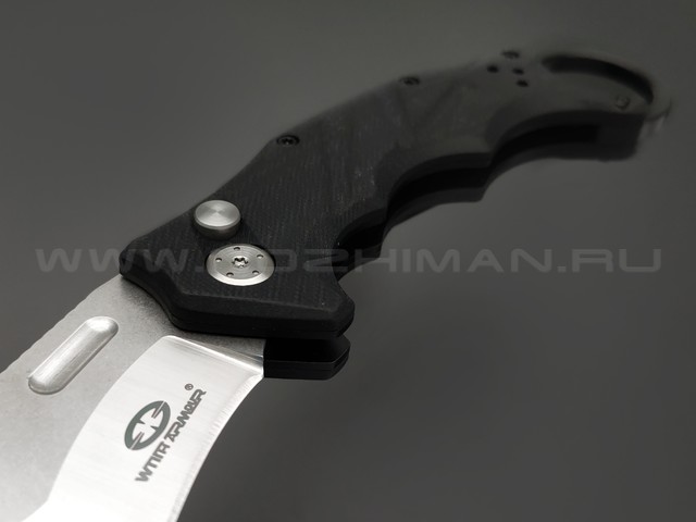 WithArmour складной нож Black Lynx WA-040BK сталь 440C, рукоять G10 black