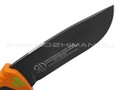 WithArmour нож выживания Nightingale WA-001OR сталь 440C grey, рукоять Rubber black, ABS orange