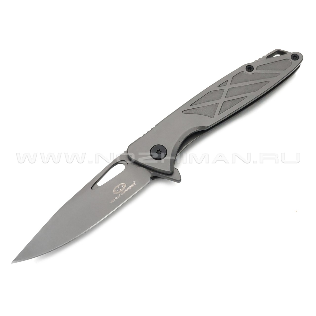 WithArmour складной нож Finches WA-047GY сталь 440C Titanium coated, рукоять Stainless steel