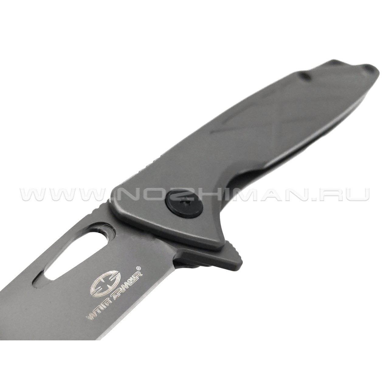 WithArmour складной нож Finches WA-047GY сталь 440C Titanium coated, рукоять Stainless steel