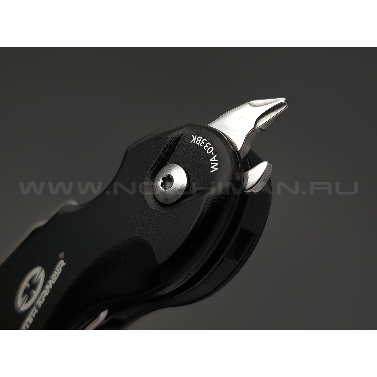 WithArmour многофункциональный нож Tot WA-033BK сталь 420, рукоять Aluminium