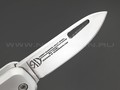 WithArmour складной нож Egret Grey WA-103SL сталь Sandivik 12C27, рукоять Hard aluminium, Timascus