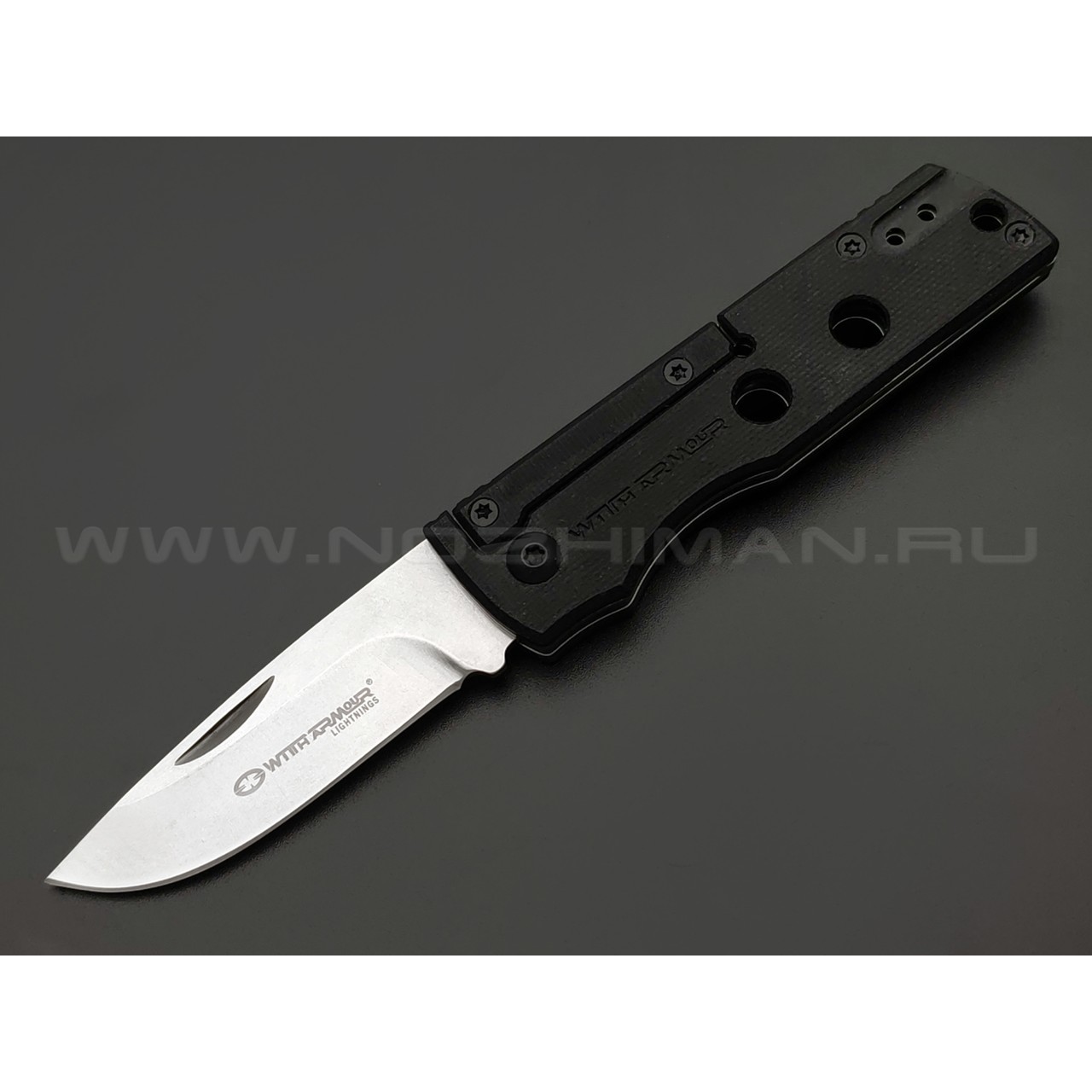 WithArmour складной нож Kris WA-098BKG сталь D2, рукоять G10 black