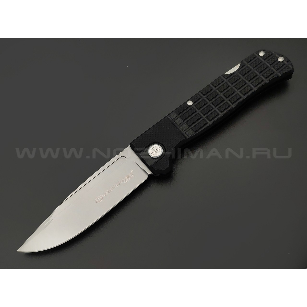 WithArmour складной нож Stones WA-092BKG сталь D2, рукоять G10 black