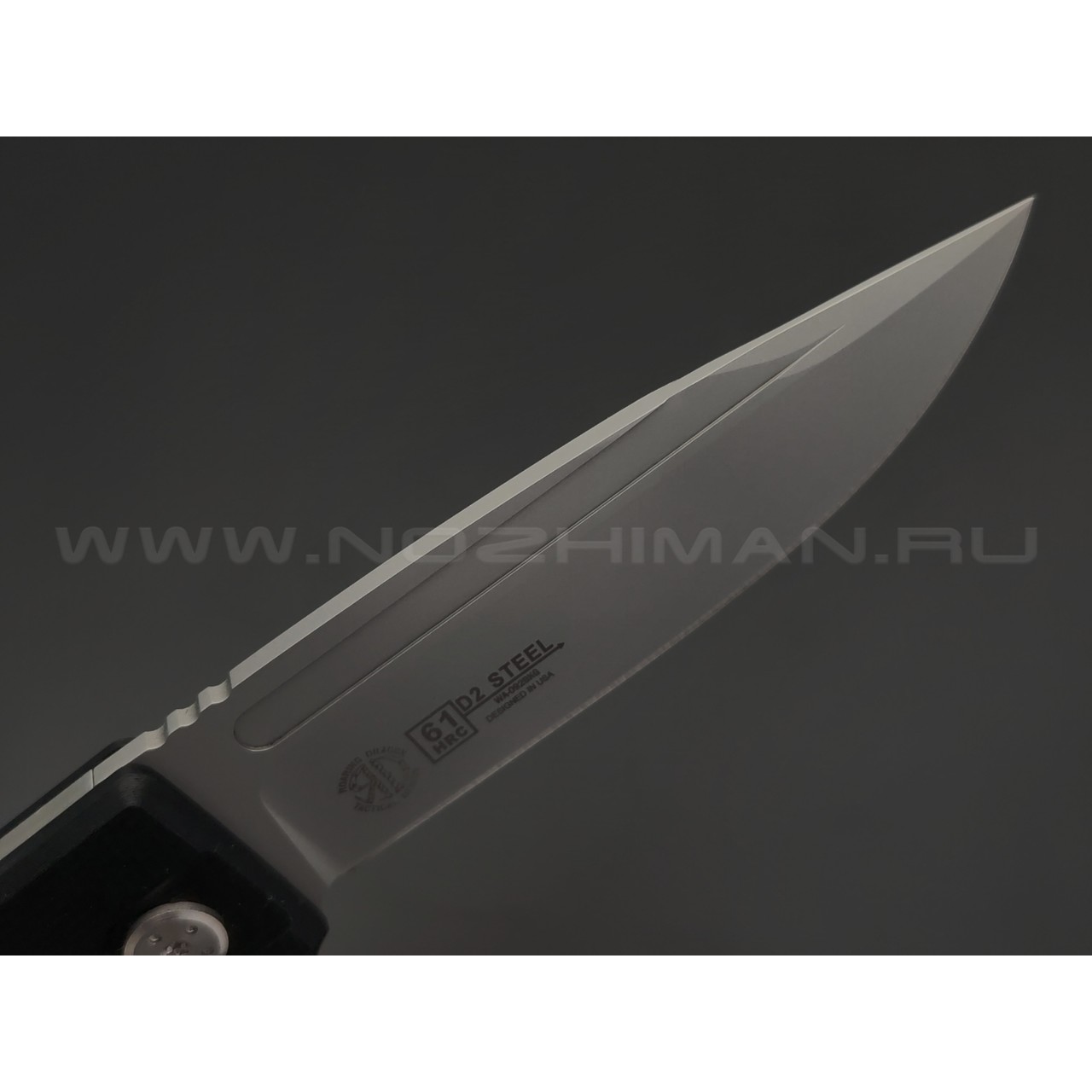 WithArmour складной нож Stones WA-092BKG сталь D2, рукоять G10 black