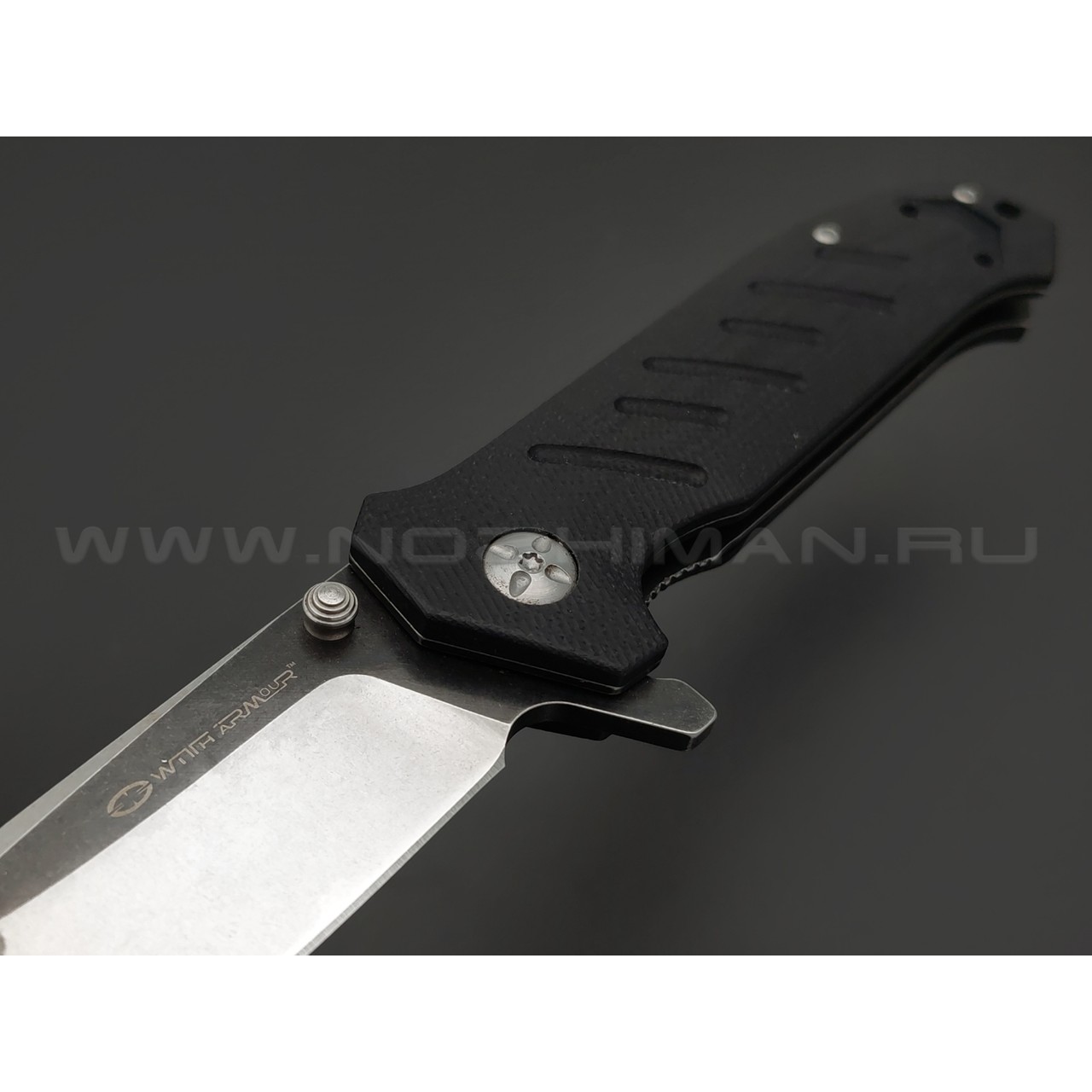 WithArmour складной нож Shooter WA-032BK сталь 440C, рукоять G10 black