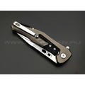 WithArmour складной нож Thor Black & Grey WA-085GY сталь D2 satin, рукоять Hard aluminium, G10 WithArmour складной нож Thor Black & Grey WA-085GY сталь D2 satin, рукоять Hard aluminium, G10