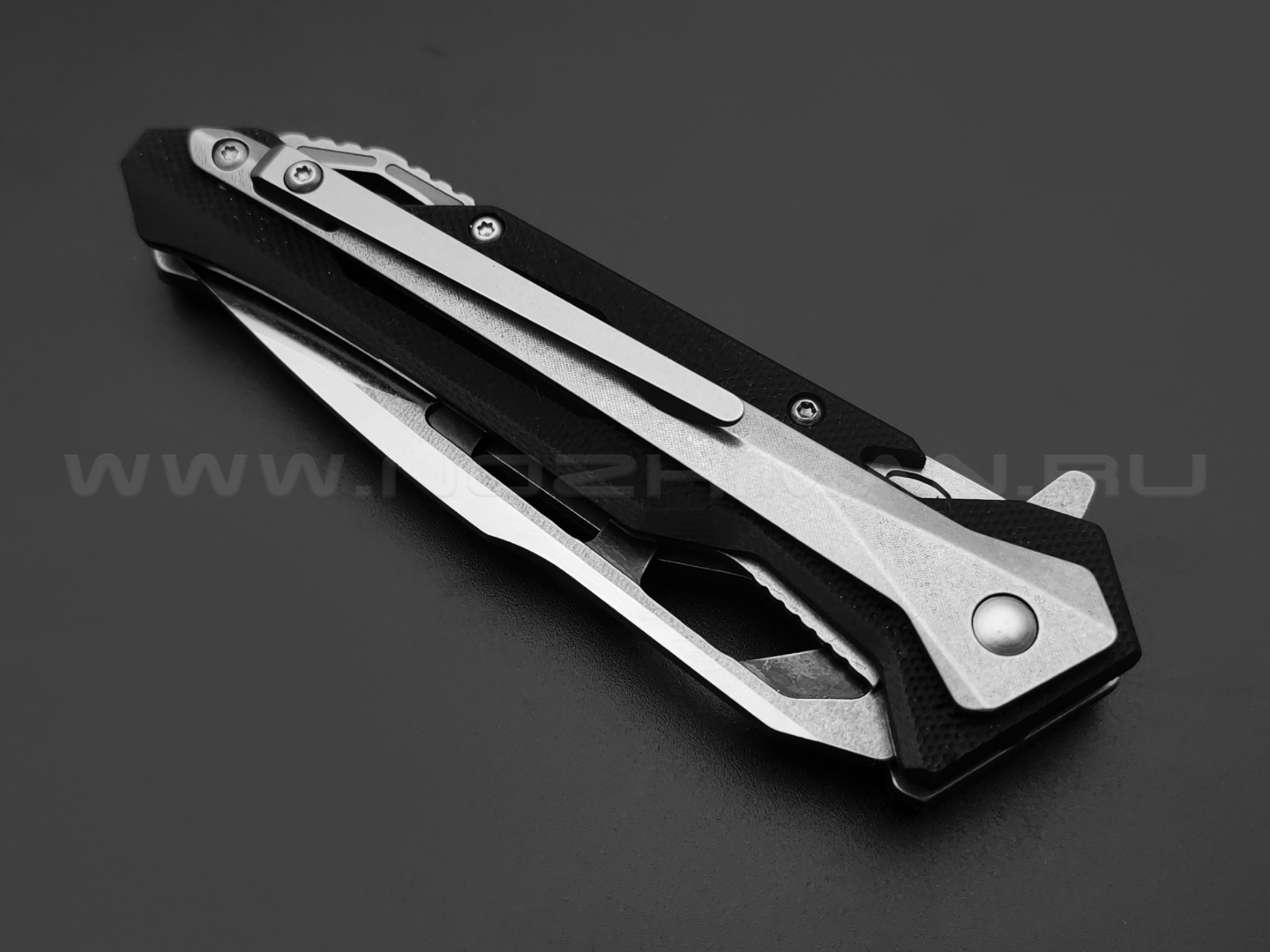 WithArmour складной нож Fin WA-066BK сталь D2, рукоять G10, stainless steel