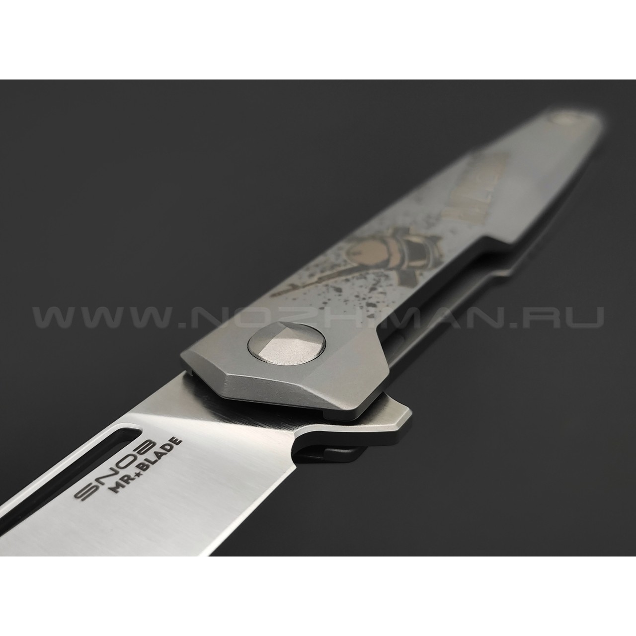 Mr.Blade нож Snob by Razvedos сталь M390, рукоять Titanium (НВ)