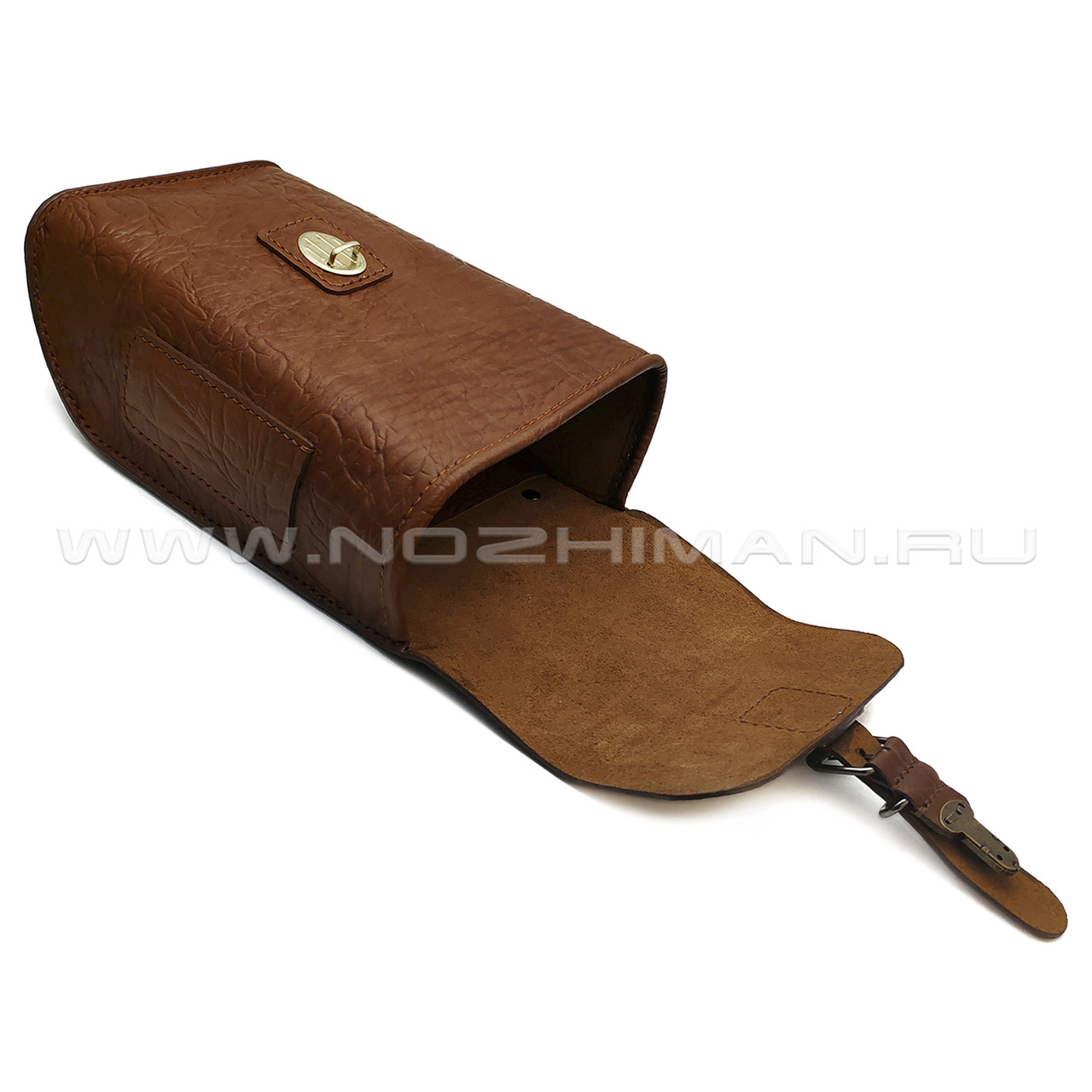Сумка из натуральной кожи NK0032 коричневая