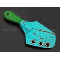 BRK нож Зефирка BX0230 сталь VG-10 satin, рукоять Luminofor composite green