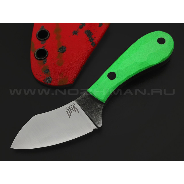 BRK нож Зефирка BX0229 сталь VG-10 satin, рукоять Luminofor composite neon green