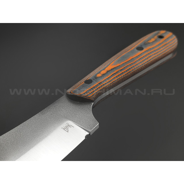 BRK нож Канадец XL BX0234 сталь K110 satin, рукоять Micarta jeans & orange