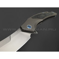 Knife Tech нож Hunter Limited Edition сталь M390, рукоять Titanium TC4 grey, carbon fiber