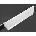 БРК кухонный нож Накири BX0213 сталь LO-PM 63, рукоять Карбон