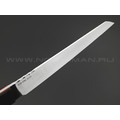 БРК кухонный нож Кирицуке-М BX0215 сталь LO-PM 63, рукоять Карбон