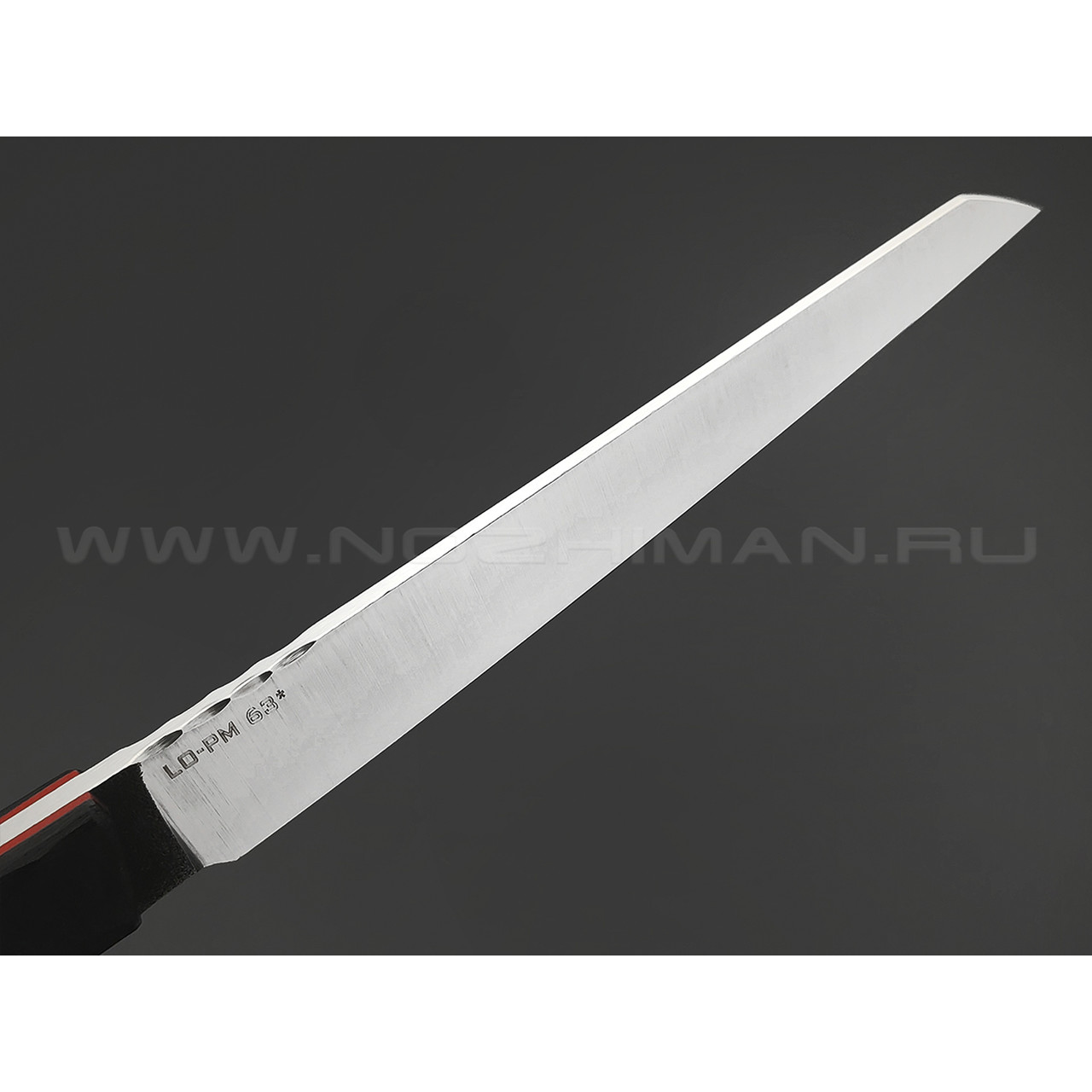 БРК кухонный нож Кирицуке-М BX0215 сталь LO-PM 63, рукоять Карбон