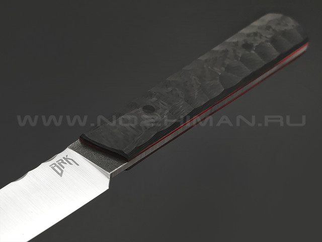 BRK кухонный нож Kiritsuke-M BX0215 сталь LO-PM 63, рукоять Carbon fiber