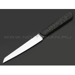 BRK кухонный нож Kiritsuke-M BX0215 сталь LO-PM 63, рукоять Carbon fiber