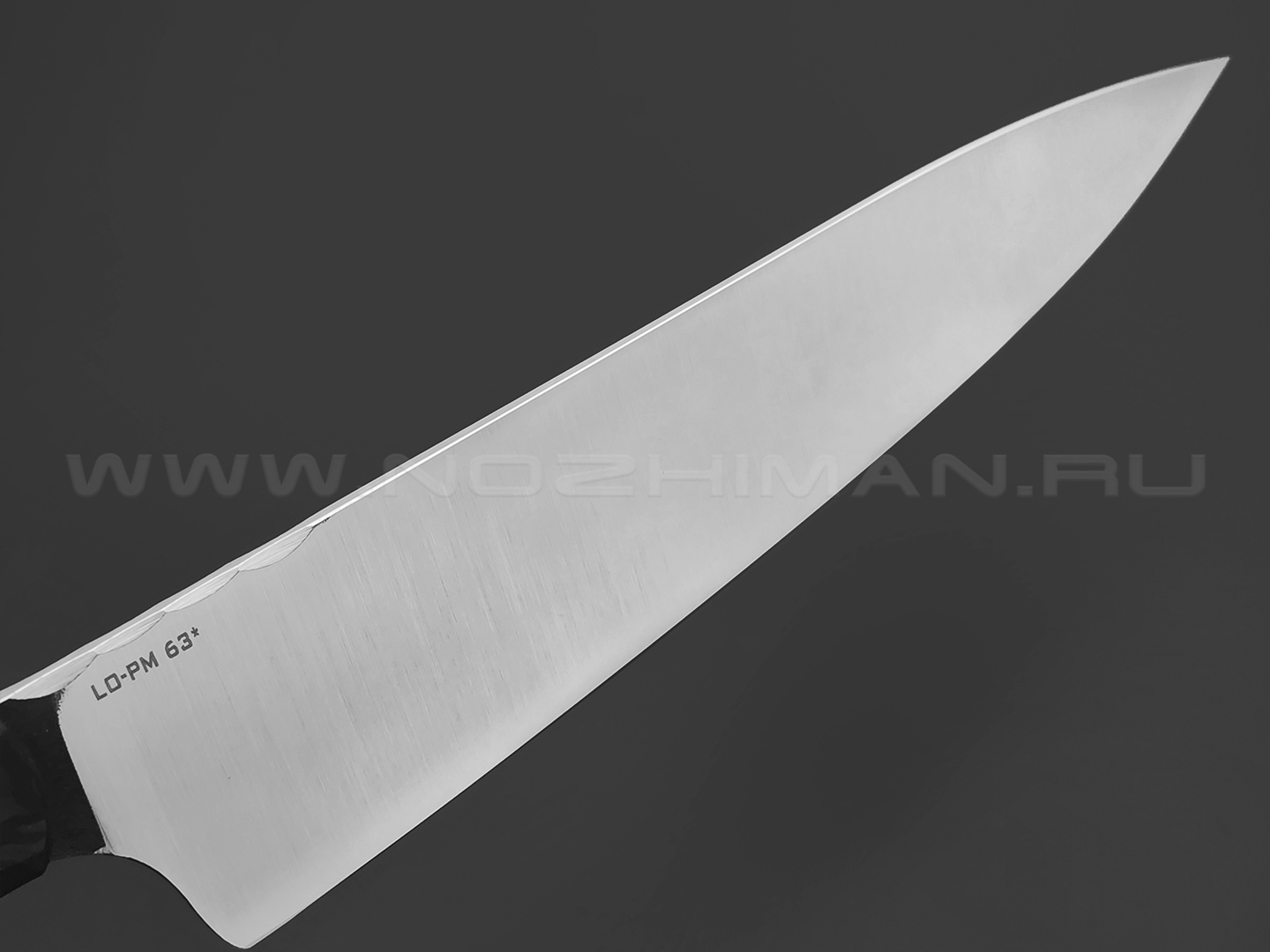 BRK кухонный нож Chef BX0210 сталь LO-PM 63, рукоять Carbon fiber