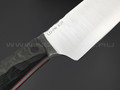 BRK кухонный нож Utility BX0211 сталь LO-PM 63, рукоять Carbon fiber
