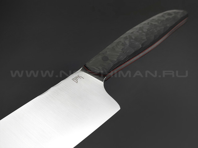BRK кухонный нож Utility BX0211 сталь LO-PM 63, рукоять Carbon fiber