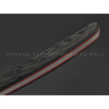 БРК кухонный нож Овощной BX0212 сталь LO-PM 63, рукоять Карбон БРК кухонный нож Овощной BX0212 сталь LO-PM 63, рукоять Карбон