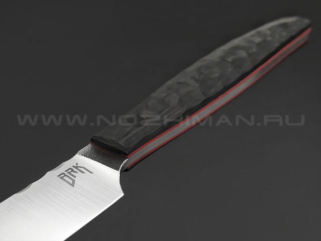 BRK кухонный нож Paring BX0212 сталь LO-PM 63, рукоять Carbon fiber