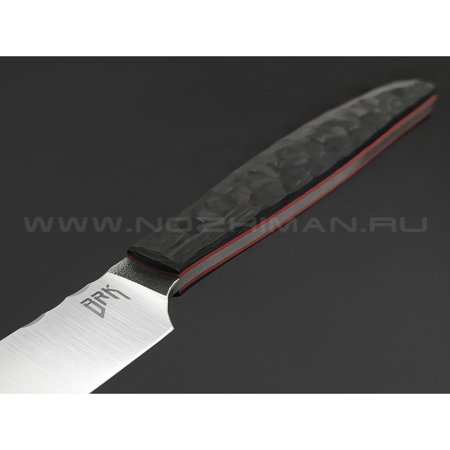 БРК кухонный нож Овощной BX0212 сталь LO-PM 63, рукоять Карбон